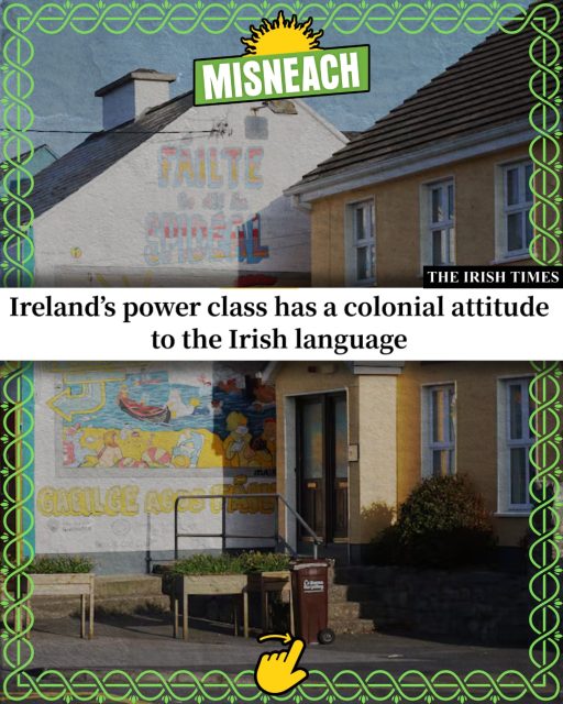 Príomhphointí alt tábhachtach a d'fhoilsigh na sochtheangeolaithe Conchúr Ó Giollagáin agus Brian Ó Curnáin san Irish Times le déanaí.

—🇮🇪—

Key points of an important article recently published in the Irish Times by sociolinguists Conchúr Ó Giollagáin and Brian Ó Curnáin.

#Gaeilge #Misneach #MisneachAbú