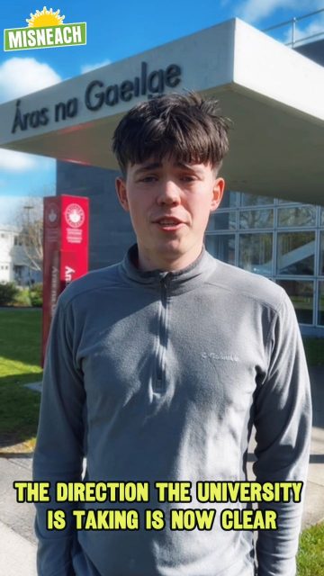 Ar an drochuair, tá sé thar a bheith soiléir go raibh bunús lenár gcuid imní. Tá cáipéis straitéise anois foilsithe ag an Ollscoil na Gaillimhe nach luann an teanga ach san aguisín! 

—🇮🇪 —

Unfortunately, it is now very clear that our concerns were well‑founded. The University of Galway has now published a strategic document that mentions the language only in the appendix!

#Gaeilge #Misneach #MisneachAbú #UniversityofGalway #OllscoilnaGaillimhe