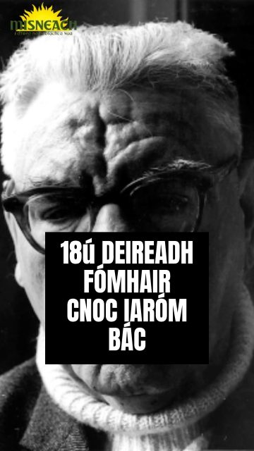 Beidh Misneach ag reáchtáil Comóradh ar Mháirtín Ó Cadhain, fathach an ghníomhaíochais sóisialta Gaeilge, duine de bhunaitheoirí Gaeltacht Ráth Chairn, scríbhneoir agus Óglach ar Domhnach 18ú Deireadh Fómhair.

📍 Cuirfear tús leis an lá ag Reilig Cnoc Iaróm, áit a bhfuil uaigh Uí Chadhain ag a 2 i.n.

🗣️ Ina dhiaidh sin, ag 4 i.n., in Ionad an Phiarsaigh tabharfaidh Fergus Whelan (údar Enemies of the State agus Dissent into Treason) caint faoi scéal éirí amach na bliana 1798 agus bunús Cumann na nÉireannach Aontaithe i mBaile Átha Cliath.

🎻🎼 Beidh ceol Gaelach agus comhluadar le fáil i gCúinne na bPíobairí ina dhiaidh sin óna 7 i.n. ar aghaidh.

— 🇮🇪 —

Misneach will hold a commemoration of Máirtín Ó Cadhain, a giant of Irish-language social activism, one of the founders of the Ráth Chairn Gaeltacht, a writer, and an IRA volunteer, on Sunday, 18 October.

📍 The day will begin at 2.00 p.m. at Cnoc Iaróm Cemetery, where Ó Cadhain is buried.

🗣️ Afterwards, at 4.00 p.m. in Ionad an Phiarsaigh, Fergus Whelan (author of Enemies of the State and Dissent into Treason) will give a talk on the story of the 1798 Rebellion and the origins of the Society of United Irishmen in Dublin.

🎻🎼 The day will conclude with Irish traditional music and good company in Piper's Corner from 7.00 p.m. onwards.

#Misneach #Díchoilínigh #ÓCadhain #Gaeilge